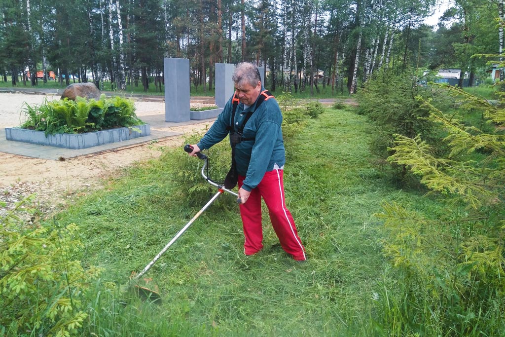 Косим траву